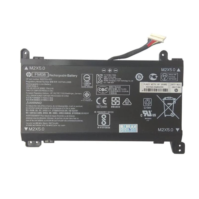 86Wh Battery For HP Omen 17-AN100CA