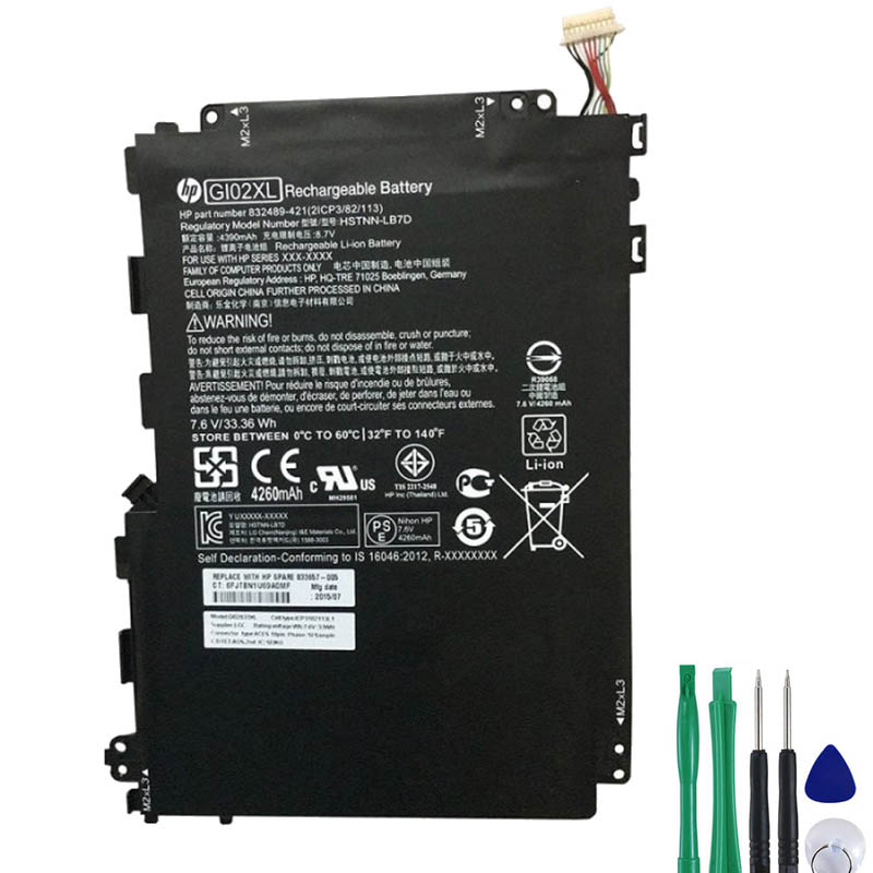 Battery For HP Pavilion x2 12-b080nb 12-b010nr 33.36Wh