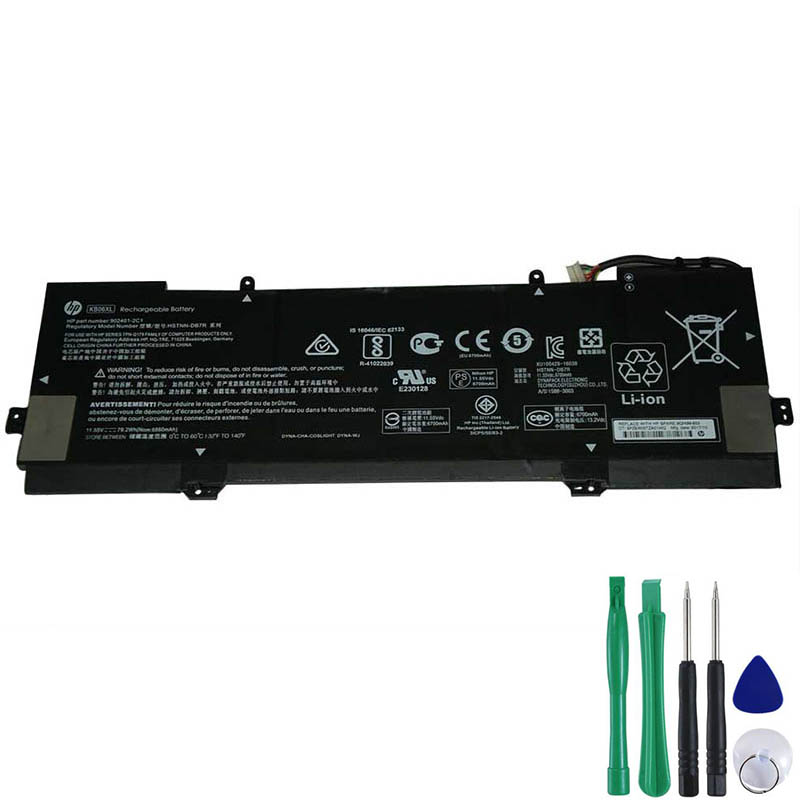 Battery For HP Spectre x360 15-bl001nx 79.2Wh