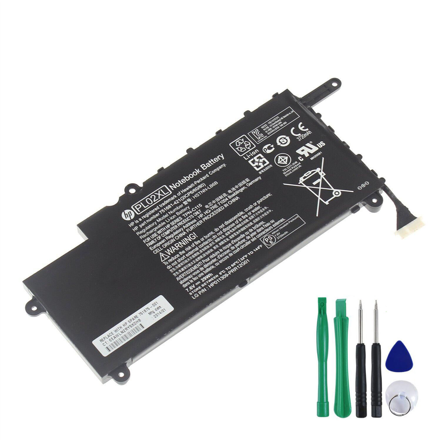 29Wh Battery For HP Stream x360 - 11-p000nc 11-p010nt