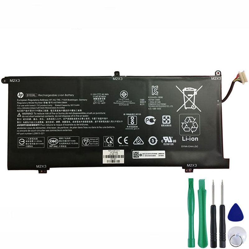 Battery For HP Chromebook 15-de0000nb 60.9Wh