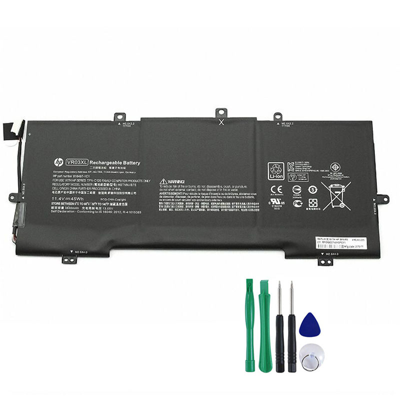 45Wh VR03XL Battery For HP