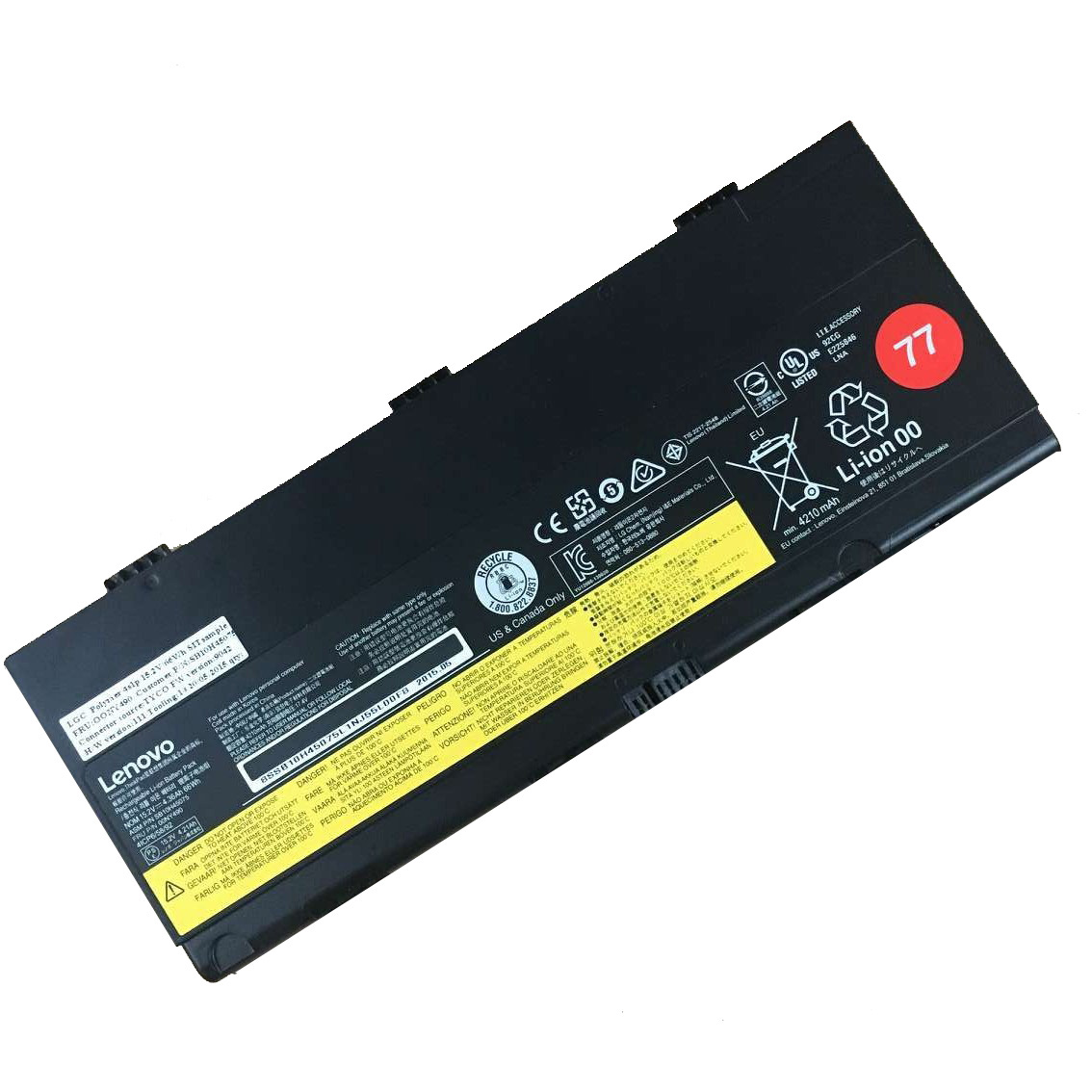 66Wh Battery For Lenovo ThinkPad P50 Serie