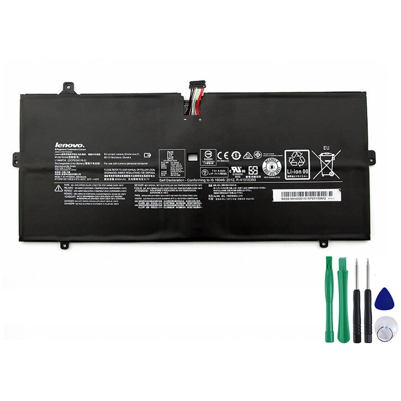 66Wh Battery For Lenovo Yoga 900-13ISK Serie