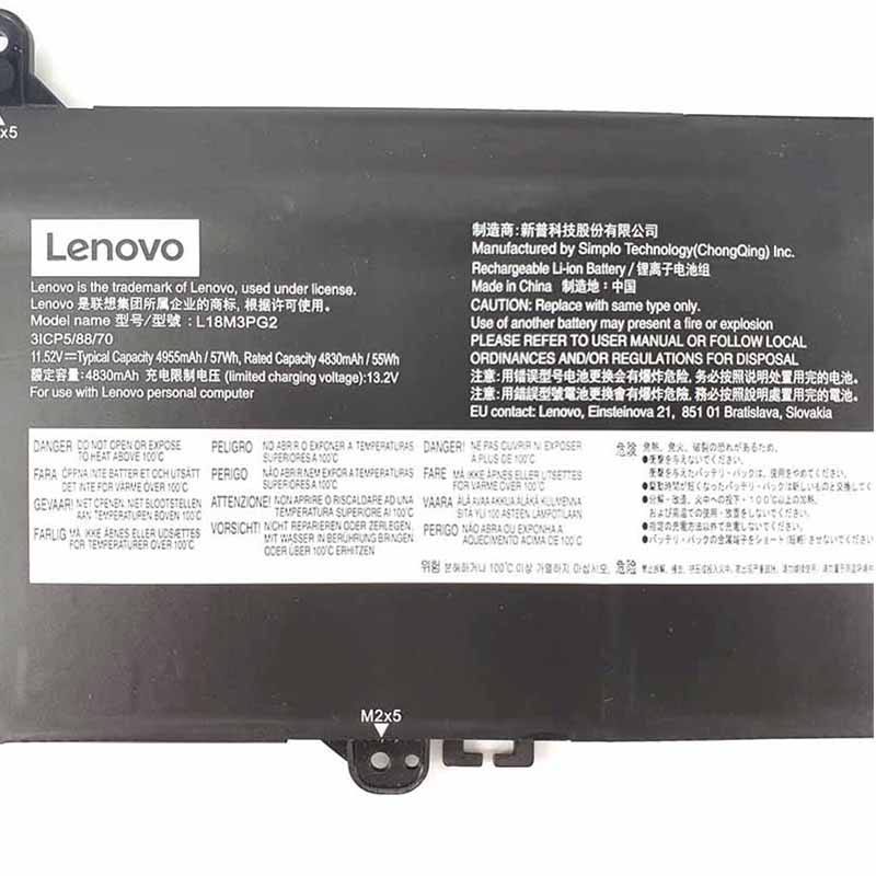 Battery For Lenovo Chromebook S345-14AST 81WX 57Wh