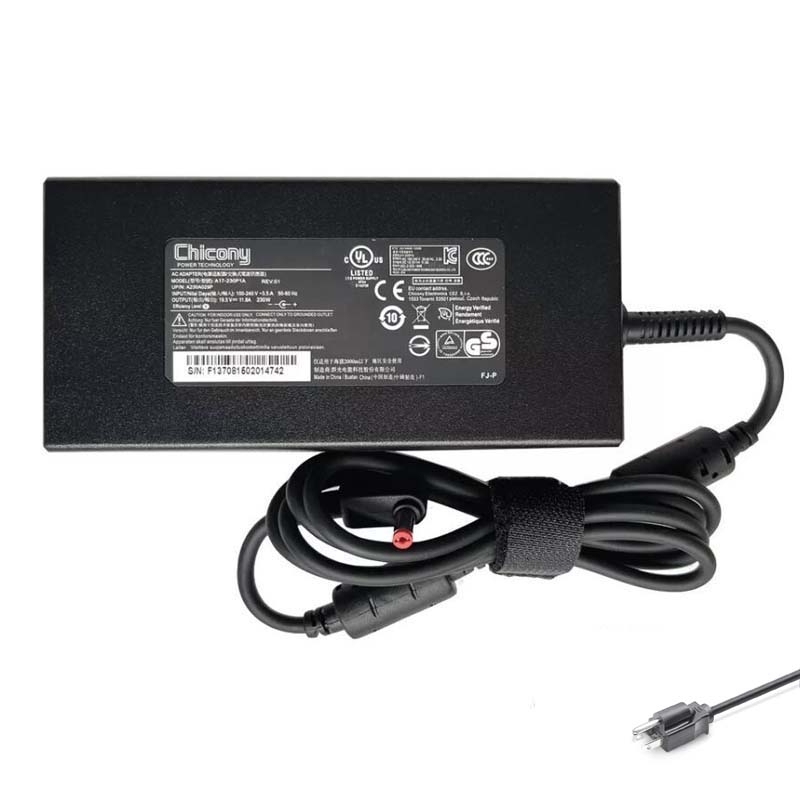 Acer 19.5V 11.8A 230W 5.5mm*1.7mm Adapter Charger