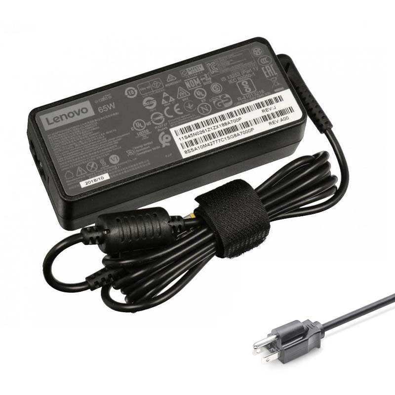 Lenovo 20V 3.25A 65W Rectangular Interface Adapter Charger