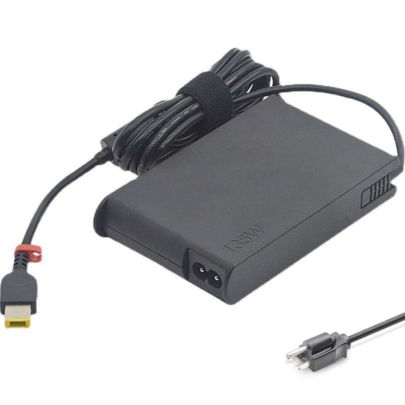 Lenovo 20V 6.75A 135W Rectangular Slim Adapter Charger