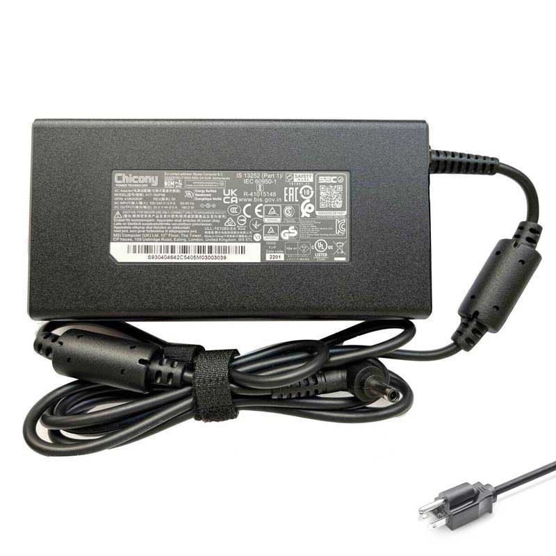 Chicony 20V 9A 180W 4.5mm Adapter Charger