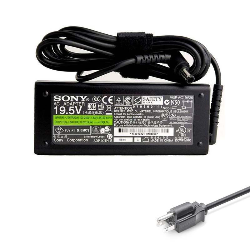 Sony 19.5V 4.7A 90W 6.5mm*4.4mm Adapter Charger