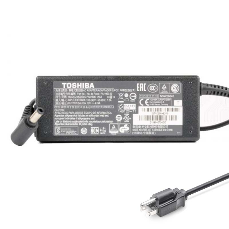 Toshiba 19V 4.74A 90W 5.5mm*2.5mm Adapter Charger