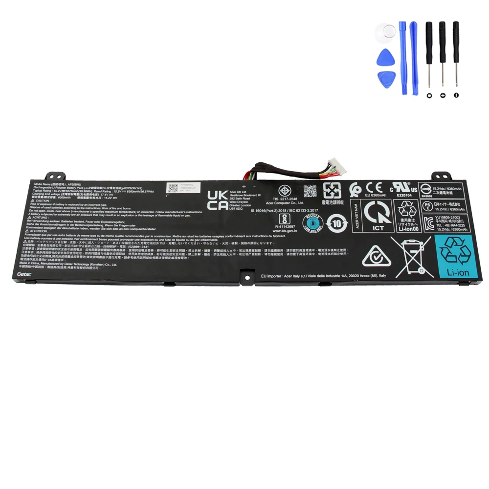 99.98Wh Acer AP20BHU Battery