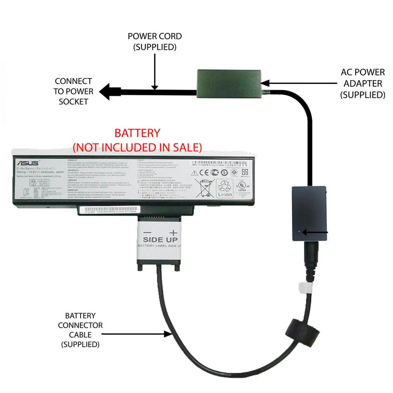 48Wh Asus A32-K72 Battery - Image 3