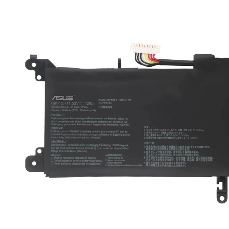 42Wh Asus B31N1705 Battery - Image 2