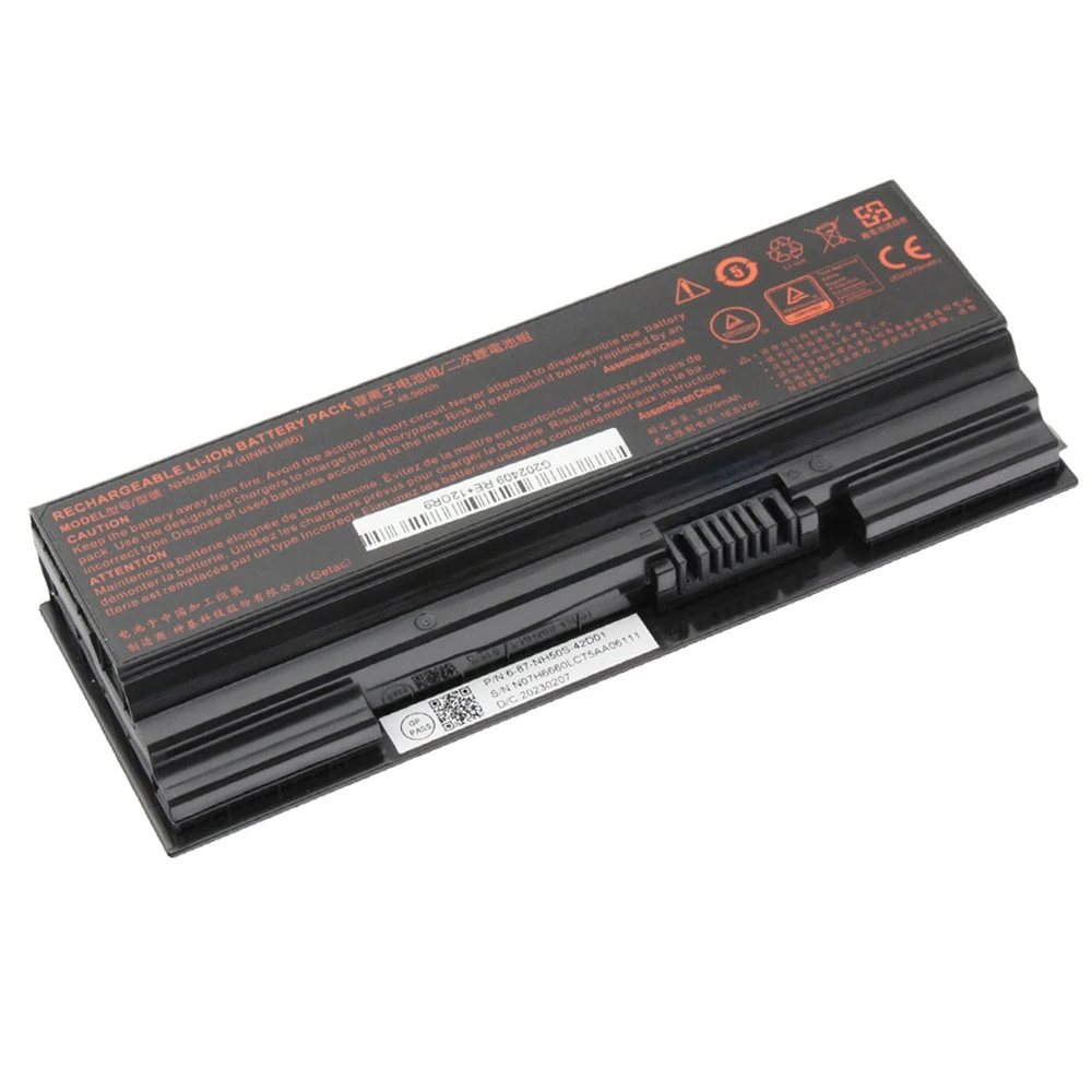 48.96Wh Clevo NH50BAT-4 High Capacity Battery