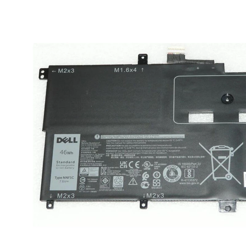 46Wh Dell NNF1C Battery - Image 2