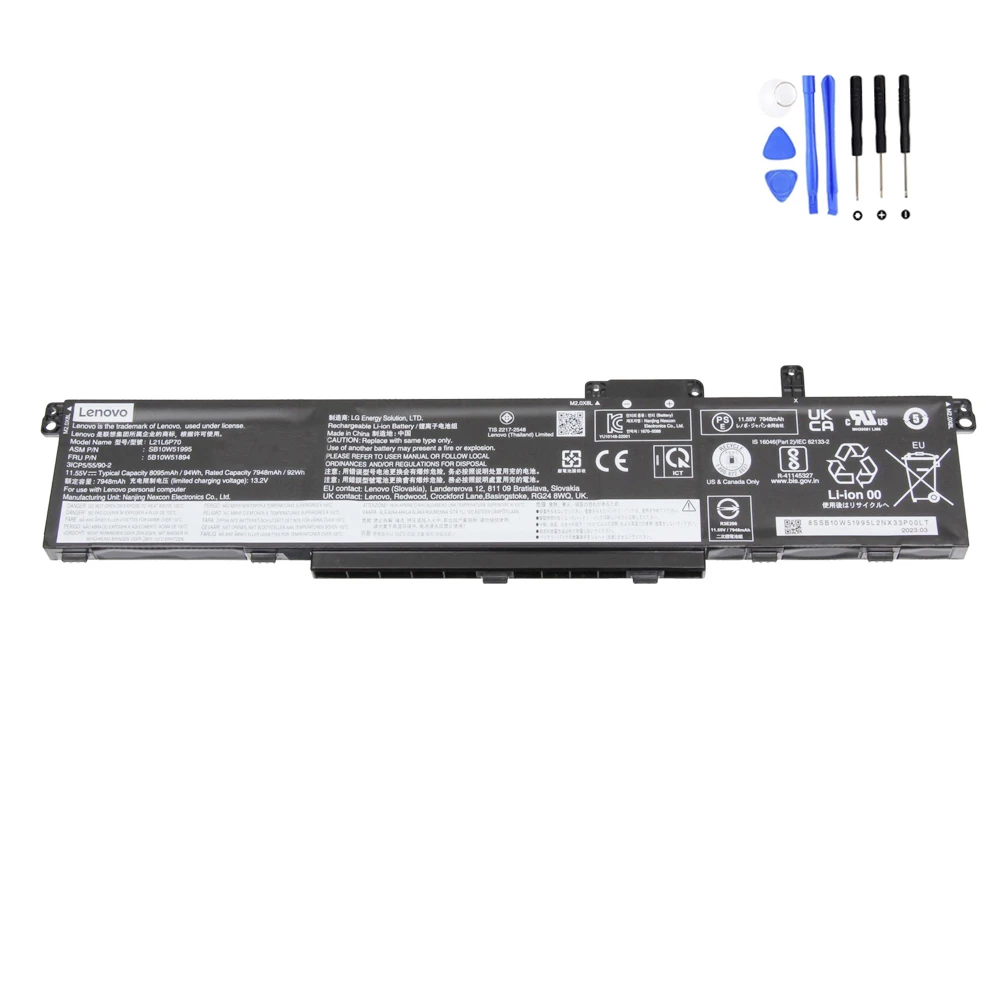 94Wh Lenovo L21L6P70 Battery