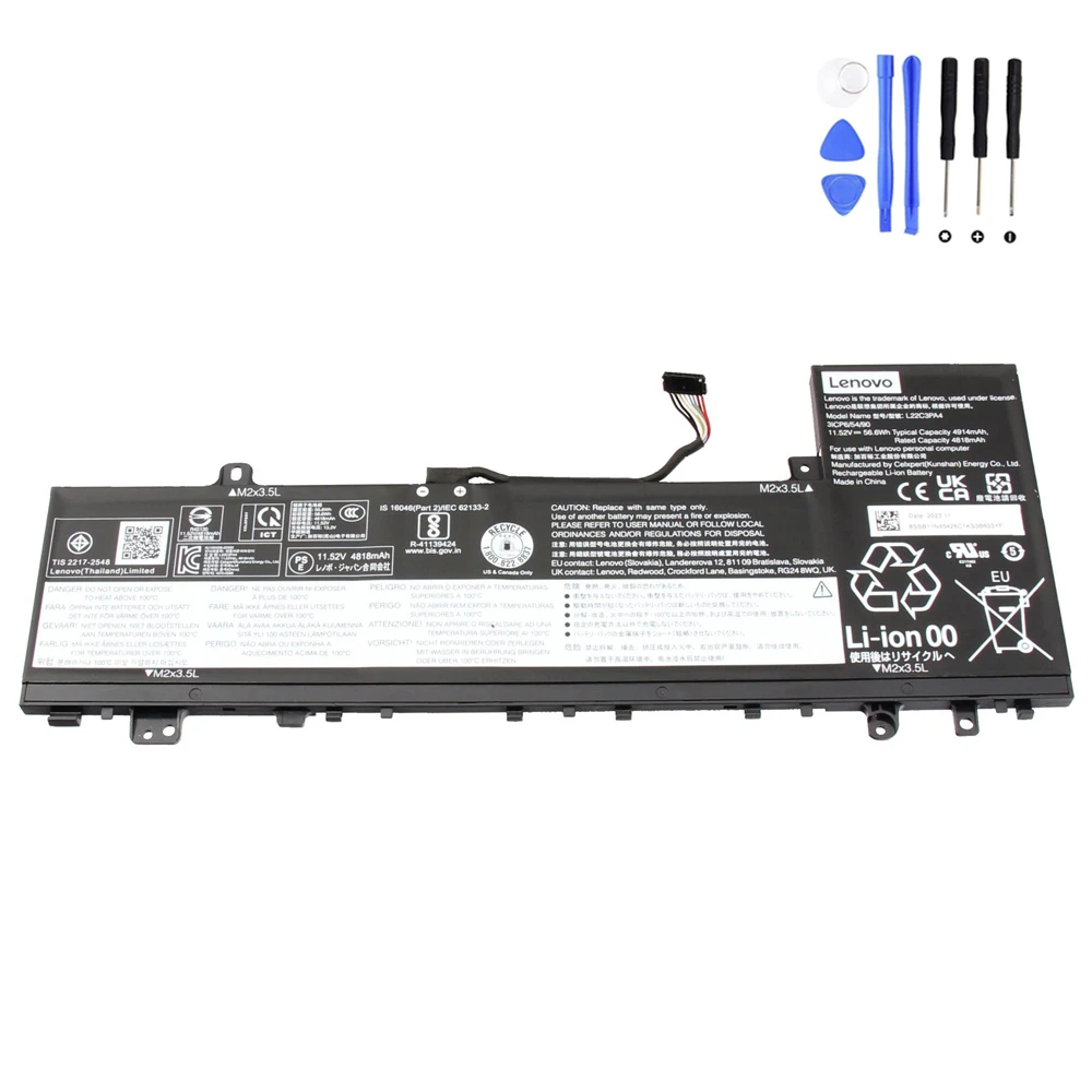 56.6Wh Lenovo L22C3PA4 Battery