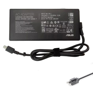 20V 14A 280W Asus Charger Adapter with Rectangle Connector
